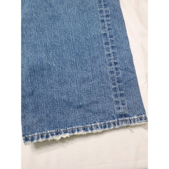 BKE 67 San Antonio Jeans Men's Size 36x32 Y2K Baggy Wide Leg Distressed KBK3032L - Picture 9 of 16